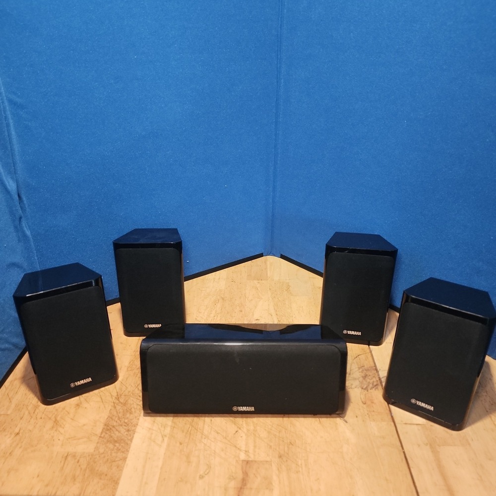Yamaha NS-B40 NS-C40 5PC Speaker Set Wired Black 100W RMS 6 Ohm